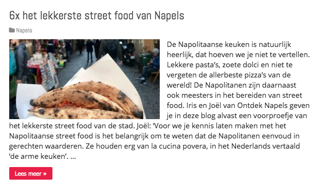 lekkerste street food van napels