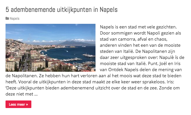 napels panorama uitzichtspunten