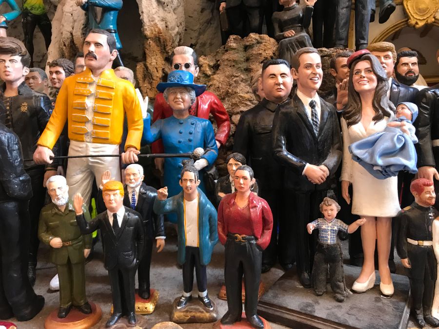 figuren voor in de kerststal
